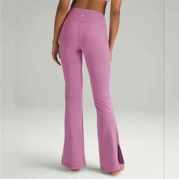 Lululemon Groove High-Rise Split-Hem Flared Pant *Nulu - Velvet Dust - Size 4 - Picture 3 of 5